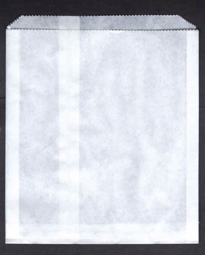 (100) Sandwich Wrapper Single Opening Bags Plain Paper Wrap Warm Parties