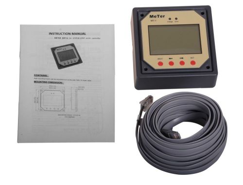 Mt-1 remote meter lcd display for duo battery solar panel charge controller for sale