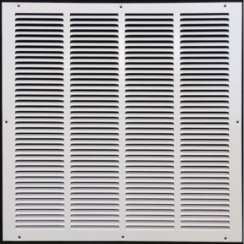 24&#034; x 24&#034; return grille - easy air flow - flat stamped face new for sale