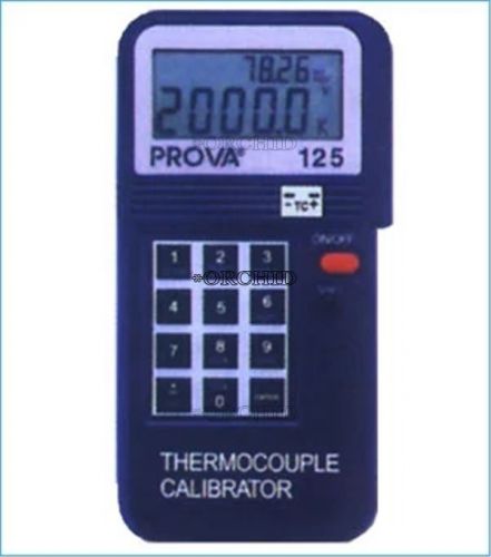 New prova-125 temperature calibrator tes digital tester meter for sale