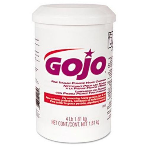 Gojo 1135-06 Fine Italian Pumice Hand Cleaner - 4 lb.  (Pack of 6)