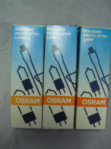 Lot of 3 New Osram 64743 1000w 120v Halogen Display Optic Lamp Bulb NAED54570