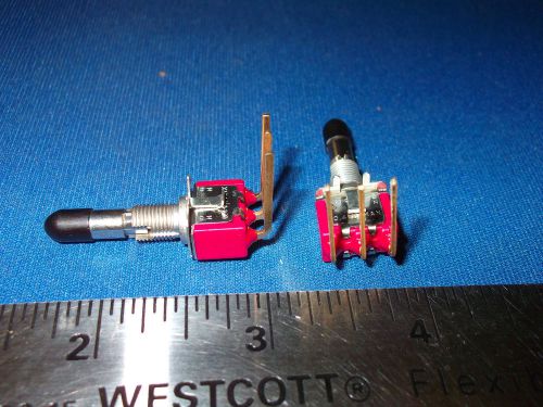 7103K2ABE2 C&amp;K 7103 TOGGLE SWITCH ON-ON NEW 3-PIN GOLD RA LAST ONES