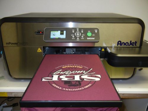 Anajet MP10 DTG Direct To Garment Printer