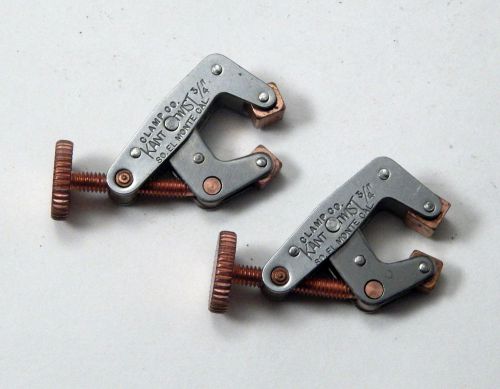 2 pcs. kant-twist 396 lever clamp, standard, 3/4