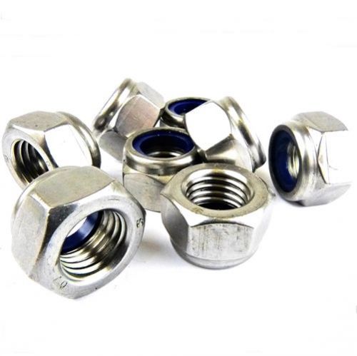 M3 STAINLESS STEEL NYLOC NUTS LOCK NUTS A4 MARINE GRADE