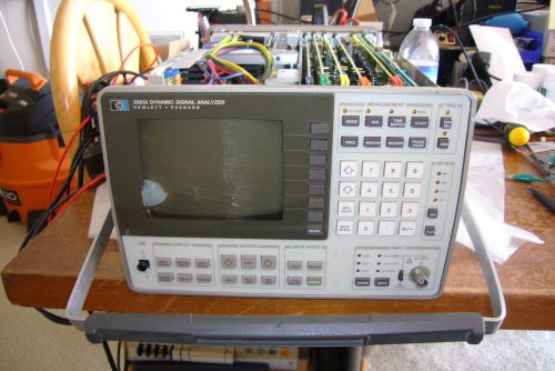 HP 3561A Dynamic Signal Vibration Acoustic Spectrum Analyzer 125uHz 100kHz Parts