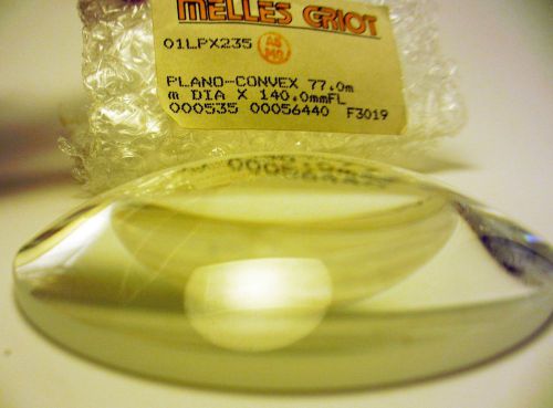 Melles Griot - Lens PLCX 140mm FL 77mm Dm Uncoated - 01 LPX 235