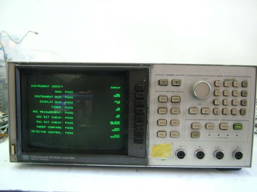 HP 8757A Scalar Network Analyzer 0pt 001  Fully Tested