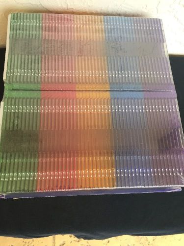100PK Memorex Slim Jewel Cases Multicolored