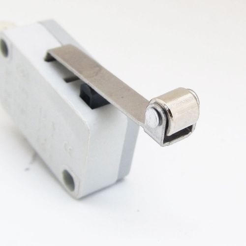 50pcs 28x16mmx10mm 15A Grey Micro Switch Metal High Level Roller Limit N.O/N.C