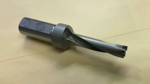 Ingersoll carbide insert drill  .594&#034;, 2&#034; fl,5-1/2&#034;oal, 1&#034; shank for sale