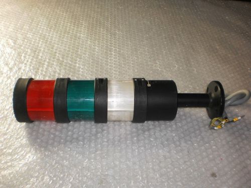 Lot 3pcs. Telemecanique  Red Green White Tower Indicator Lights