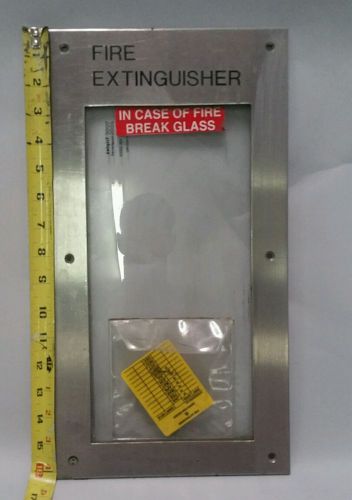 Fire extinguisher metal cover  break  glass for sale