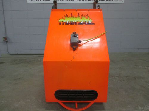 Used THAWZALL 11000UH Portable Electric Unit Heater  #HEATZONE