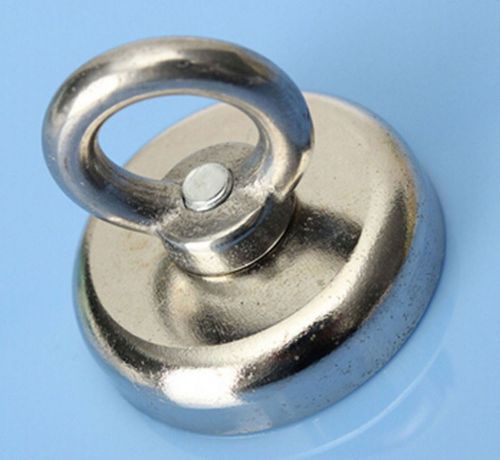 N52 D60*50mm Neodymium Iron Boron Strong Magnet Circular Ring Salvage 98kg #A228