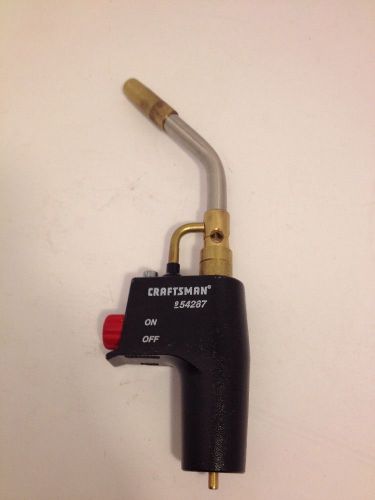Craftsman 954287 push button  propane mapp gas torch type z for sale