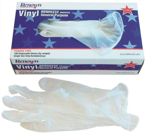 Vinyl Exam Gloves. Powder-Free Size Medium, Available. 100 Per Box.