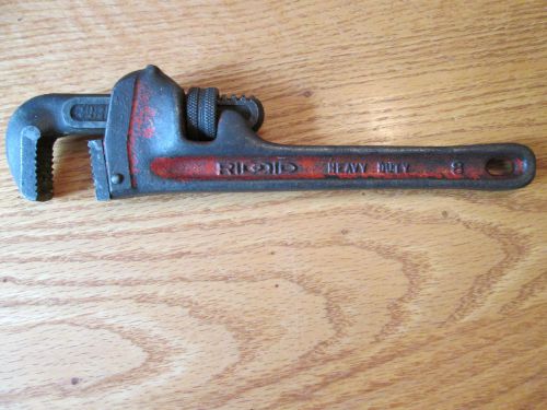 RIGID PIPE WRENCH 8 INCH MADE IN USA!