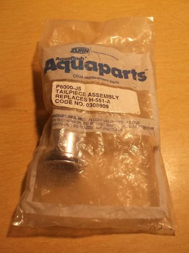 Zurn Aquaparts Tail Piece Assembly P6000-J5 Replaces H-551-A *FREE SHIPPING*