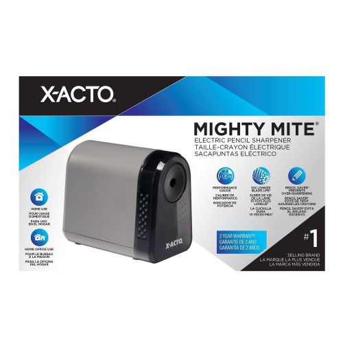 X-ACTO Mighty Mite Electric Pencil Sharpener Black (W19505Q)
