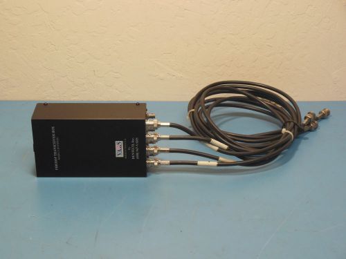 Dentech DT-FMF02U Fiberop Transceiver Box w/ Power Supply and Cables