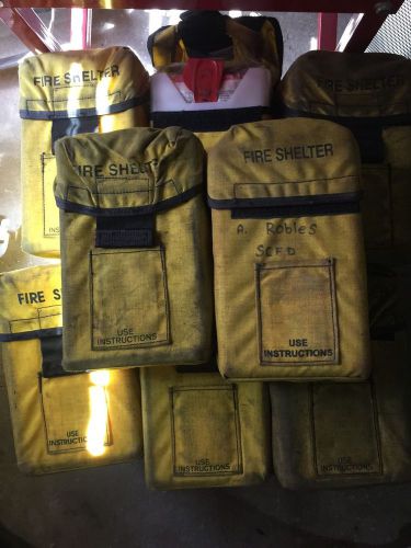 Fire Shelter Emergency Heat Blanket Prepper Shield Lot Of 30