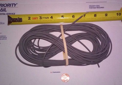 High Voltage Wire Grey 50ft 20AWG AWM 3239 105C 15KVDC VW-1 JUDD Wire XLLDPE FT1