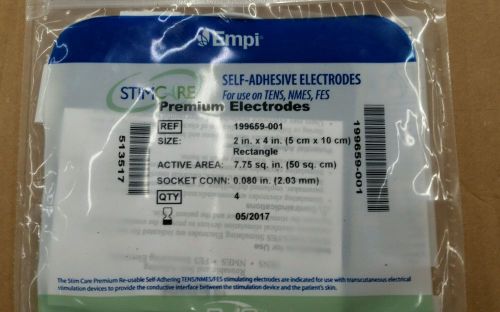 Empire Stimcare 2x4 self-adhesive electrodes new still sealed