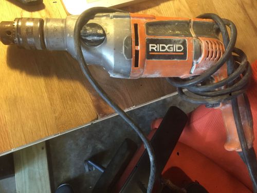 Ridgid R5011 Drill, 1/2-Inch 2-Speed 8.5 Amp motor Hammer Drill