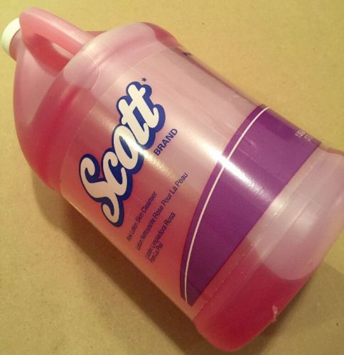 Scott Pink Lotion Skin Cleanser 91300 1 Gal 3.7 Liter Bottle Kimberly Clark (4x)