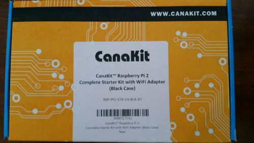 Canakit Raspberry Pi 2. B starter kit. With 5&#034; touch screen monitor.