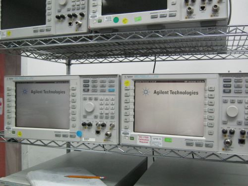 (2) Agilent E5515C Wireless Communications Test Set W/OPT 003