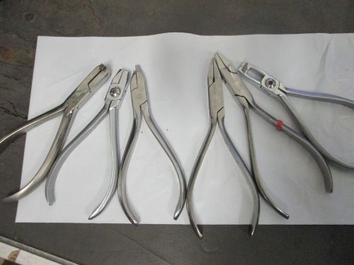 Orthodontic instrument - miscellaneous - various lot of 6 for sale