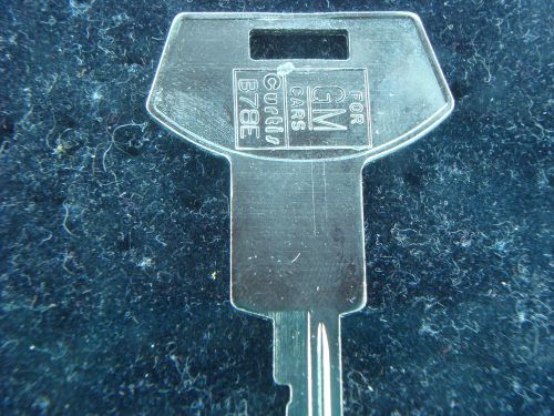 Curtis blank key b-78e  b78e  for gm vehicles for sale