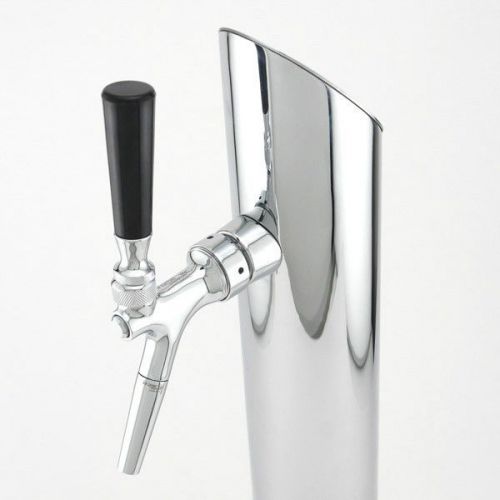 Draft beer faucet european spout extension - chrome - kegerator growler fill for sale