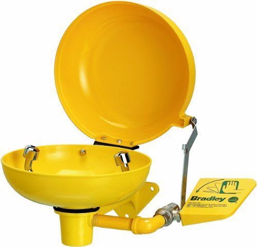 Bradley s45-1964 abs plastic safety retrofit dust cover with bowl, 10-3/8&#034; x for sale