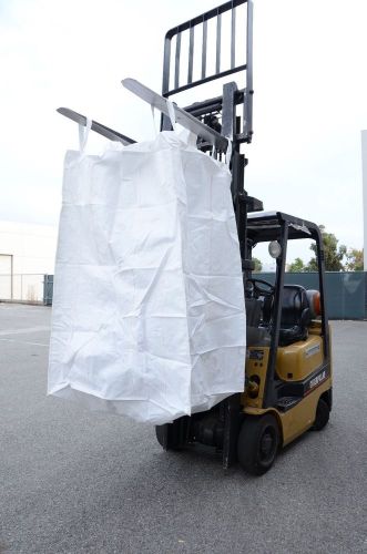 Brand new bulk bag 35x35x72 fibc (super sack) ton bag 2200lb swl,fast shipping for sale