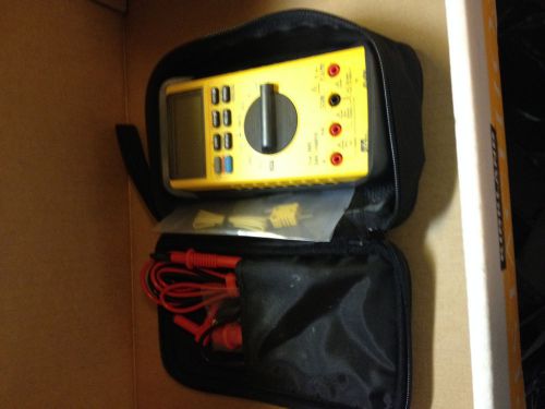 Ideal 61-494 Data logging meter with leads zipper case K thermocouple True RMS