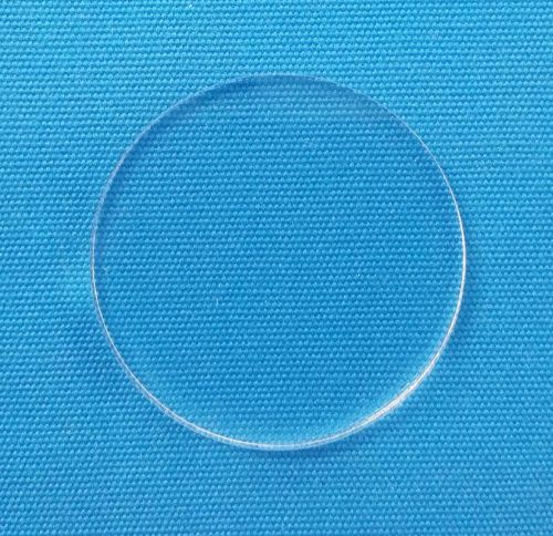 30 acrylic 4&#034; clear circle blank discs 1/4&#034; thick round shape plastic laser cut for sale