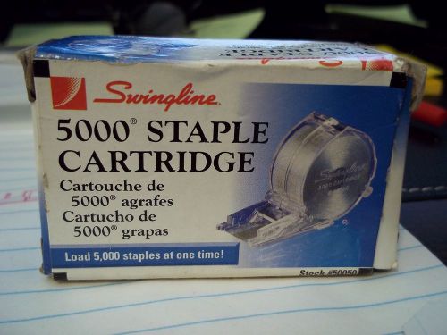 BNIB 5000 STAPLE CARTRIDGE SWINGLINE #50050 ELECTRIC STAPLER