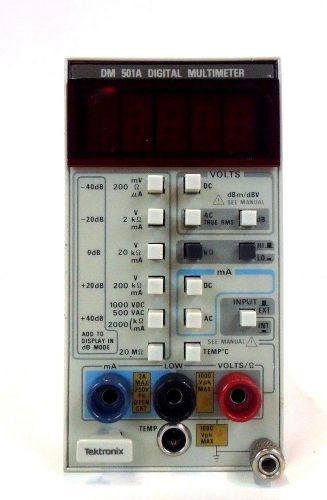 Tektronix DM 501A Digital Multimeter Unit