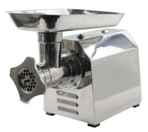 NEW Sportsman Industrial Commercial Grade Electric Meat Grinder, Stainless Steel
