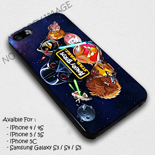 462 Angry Birds Star Wars Design Case Iphone 4/4S, 5/5S, 6/6 plus, 6/6S plus, S4