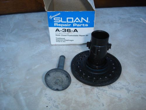 Sloan valve A-36-A Water closet flushometer repair kit A36A (charcoal ?