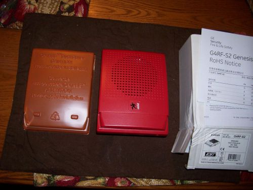 Edwards Systems Technology Speaker Cat# G4RF-S2 25V RMS Red (NIB)