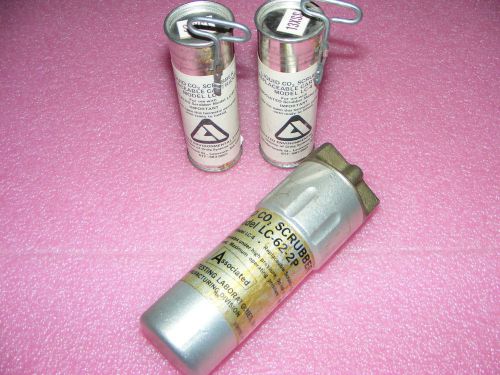 ASSOCIATED LIQUID CO2 SCRUBBER MODEL LC-62-2P WITH TWO NEW LC-4 CARTRIDGES