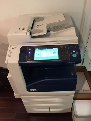 Xerox WorkCentre 7525 Color Copier , Network Printer, Scanner, Fax, Finisher