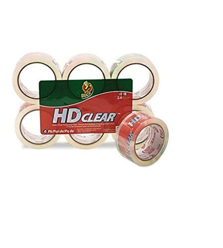 Henkel cs556pk heavy-duty carton packaging tape 1.88 x 55 yds. 6 rolls clear for sale