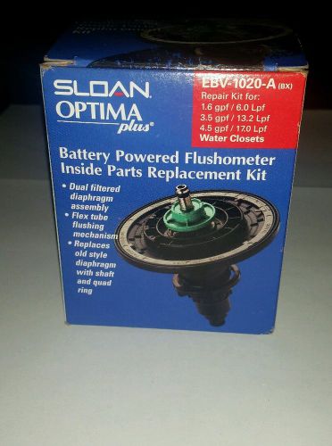 **New** Sloan Optima Plus  EBV-1020-A Batteey Powered  Flushometer Repair Kit